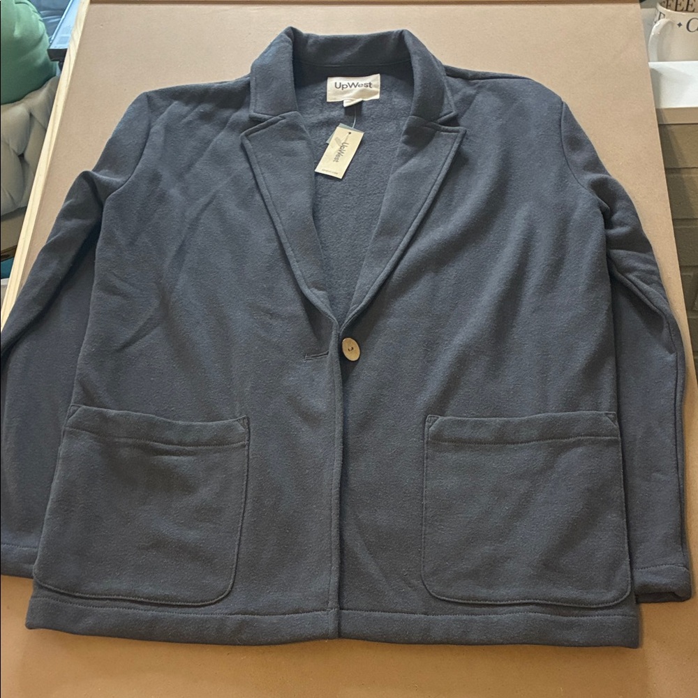 UpWest Men's Slate Gray Lightweight Jacket